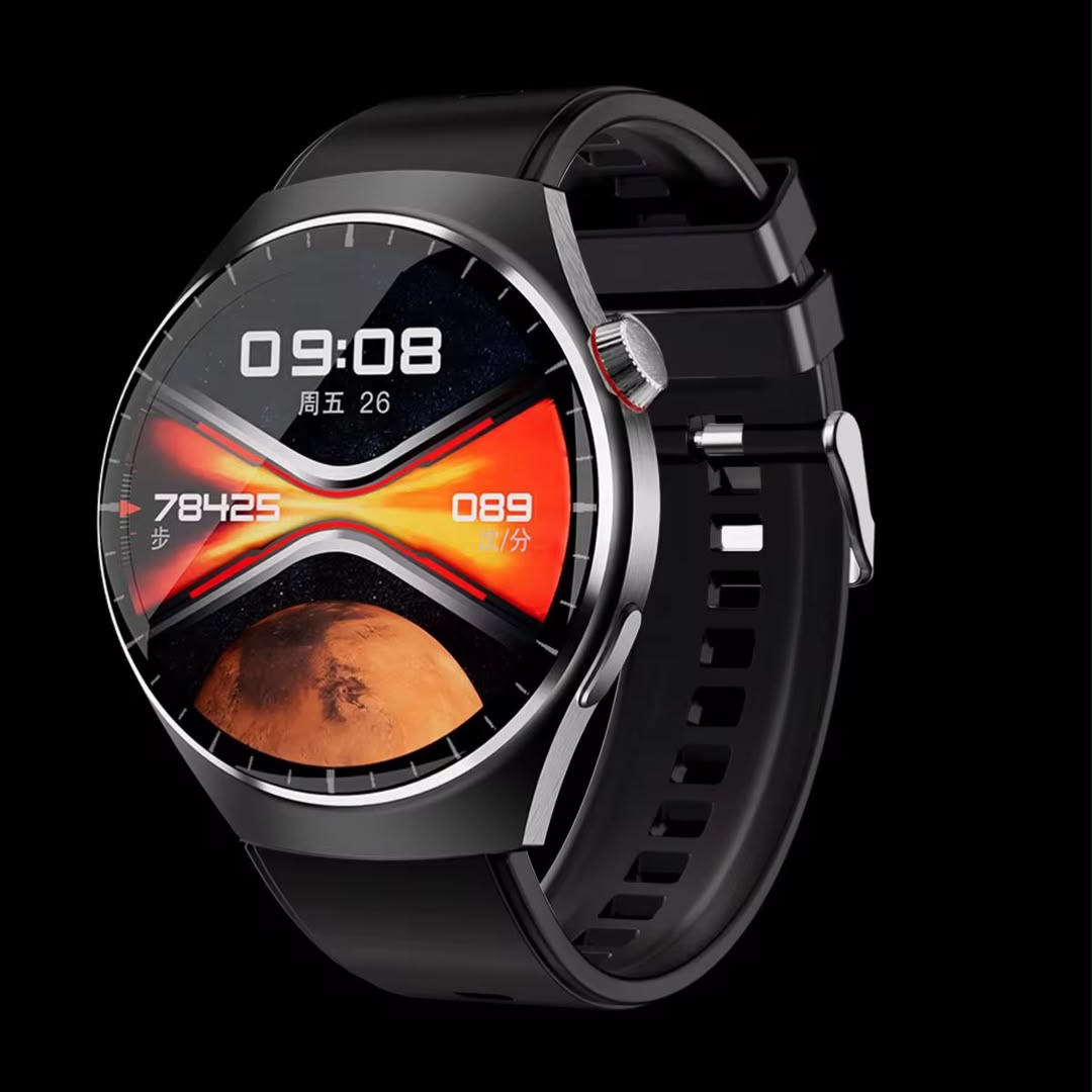 ⌚ Montre Connectée Intelligente – Élégance & Performance au Poignet